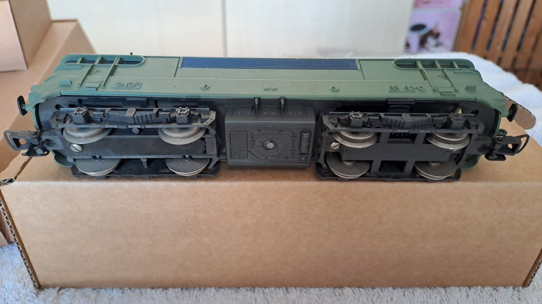 Lima Modellini di ferrovie: Lima SNCF E-Lok BB 9210 H0 GL/39 – Usato da Winterthur venduto da Riebeli333 5