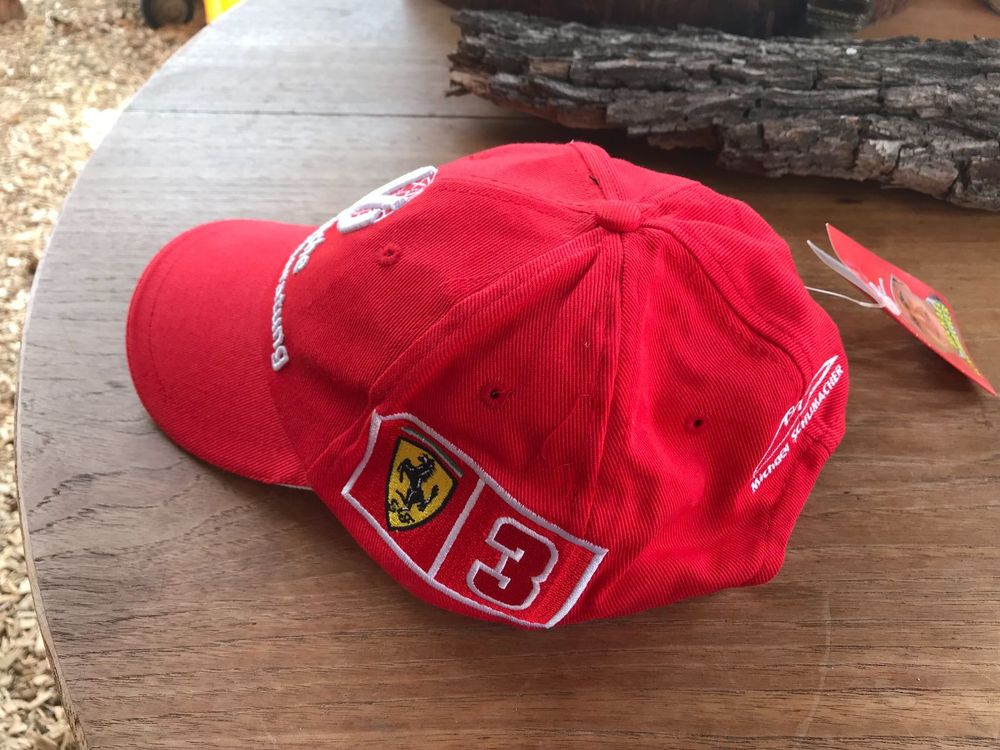 Casquette Ferrari Signée Michael Schumacher - Autographe Authentique F1, Neuve Sans étiquette