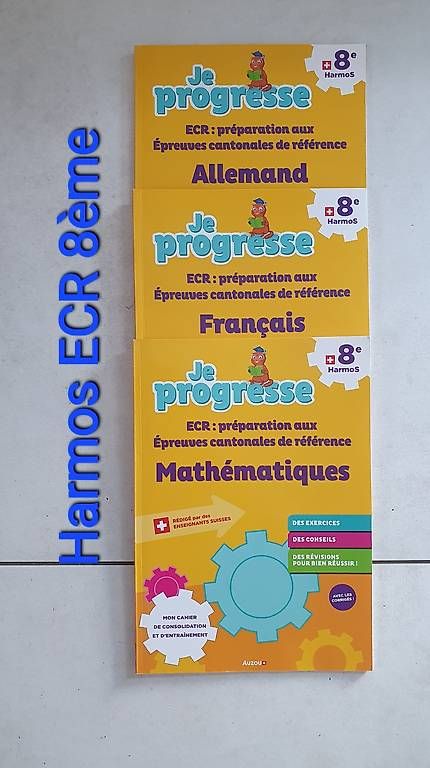 Livres: Harmos ECR 8è français allemand math – D'occasion à Servion par meno999