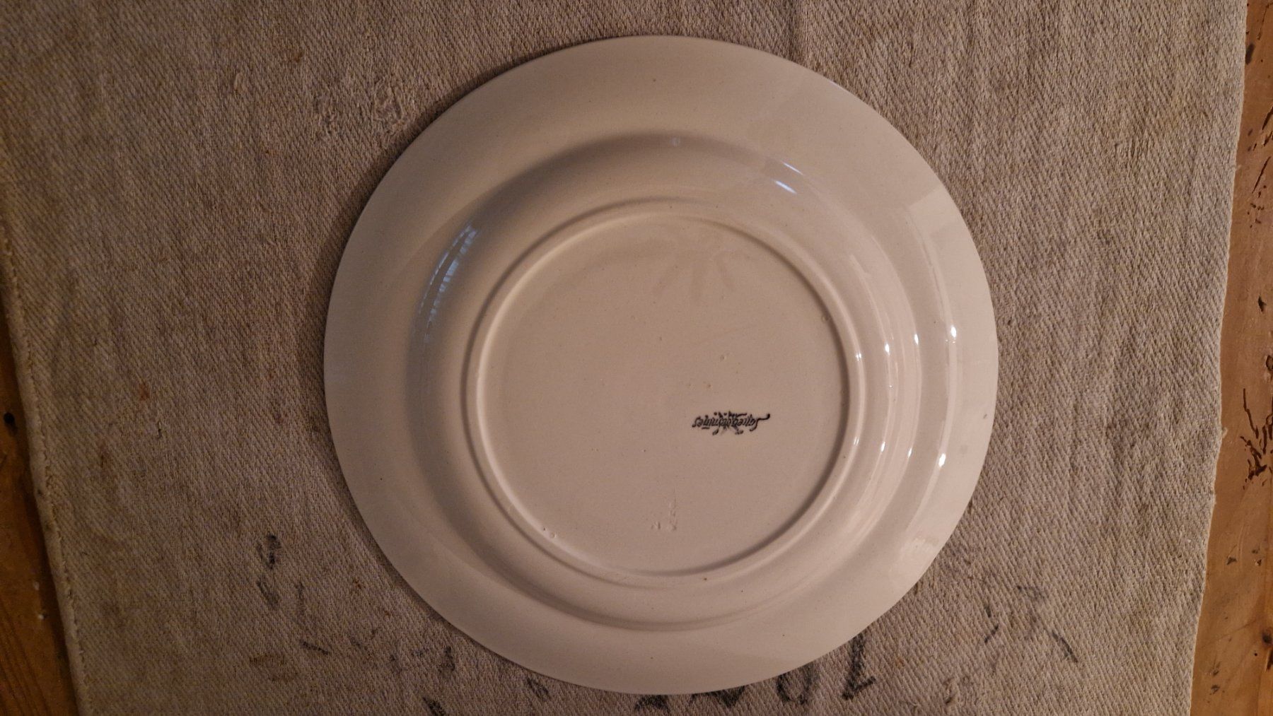 Teller: 3 antike Speiseteller 33 cm – Gebraucht aus Rütihof von Teddy1985 6