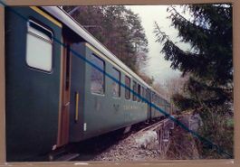 SBB-CFF Brünig. Husenbachbrücke. 1987. Foto!