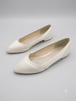 Brautschuhe Rainbow Club Belina Ivory Satin Gr 41