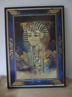 Bild Gemälde auf Feinkeramik Ägypten limitiert Zertifikat