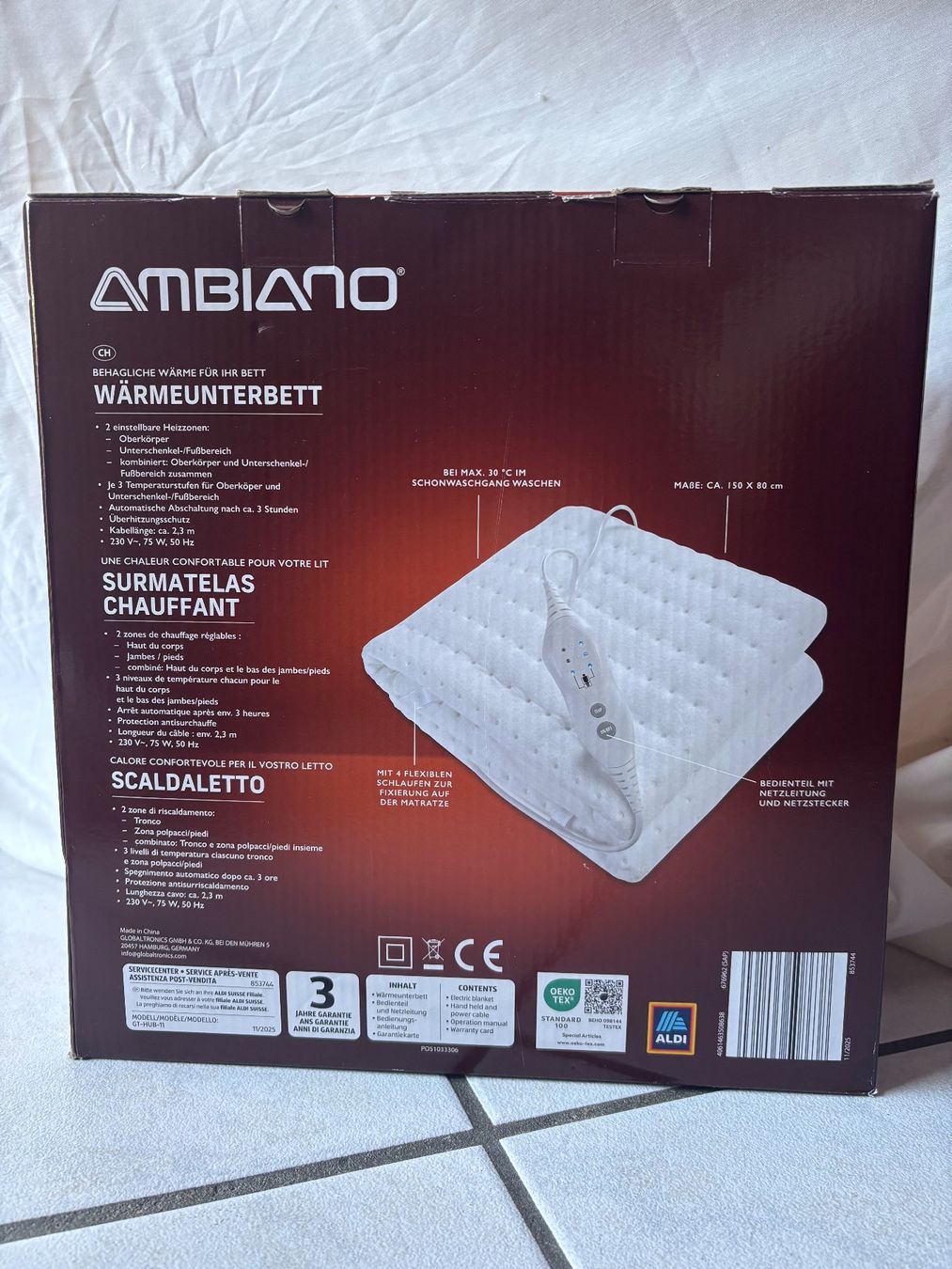 Coperte: Wärmeunterbett – Nuovo e nell'imballaggio originale da Küttigen venduto da vanessa.b8 1
