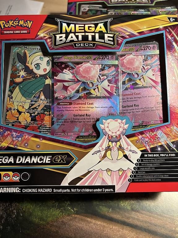 Sammelbilder & Trading cards: Pokemonkarten Mega Battel Deck – Neu und originalverpackt aus Basel von CM. 2