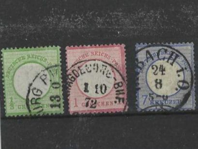 Alle Briefmarken: DEUZSCHES REICH AB 1872 GEST. BRUSTSCHILD – Gebraucht aus Dintikon von bonita099 1