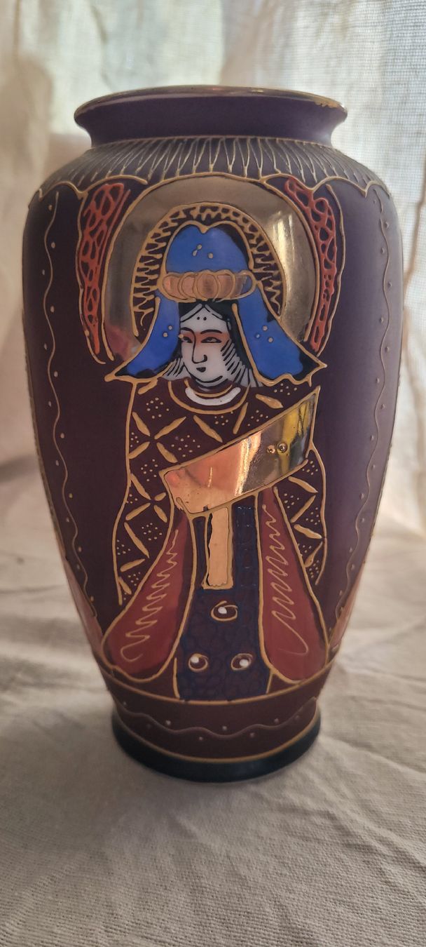 Vasi & Recipienti: Vase japonais antique, décoré à la main. – Usato da Vevey venduto da lba_dd82