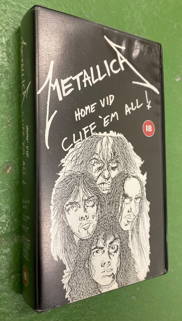 Alle VHS: Metallica: Home Vid Cliff 'Em All! – Gebraucht aus Basel von Ostschweiz06 1