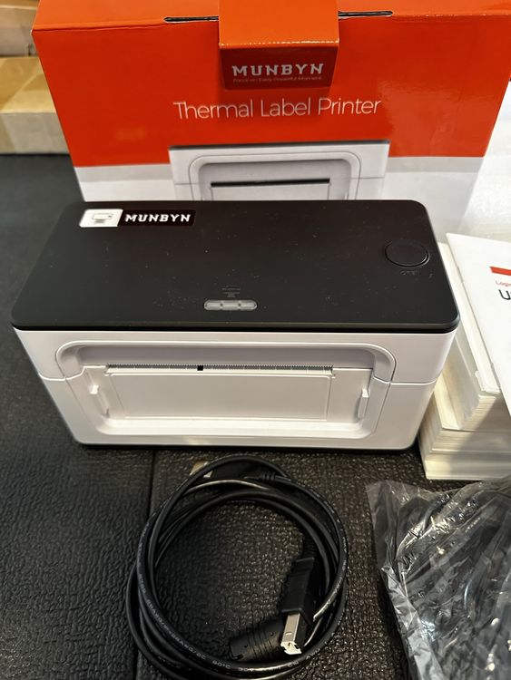 MUNBYN Monochrome Imprimante d'étiquettes Thermique