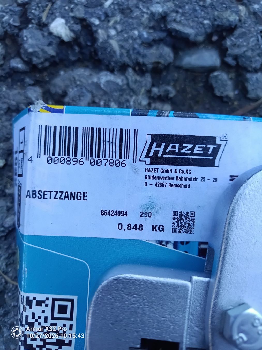 Hazet Alle Werkzeuge: Hazet Absetzzange – Gebraucht aus Matten(St.Stephan) von Joeli0 1