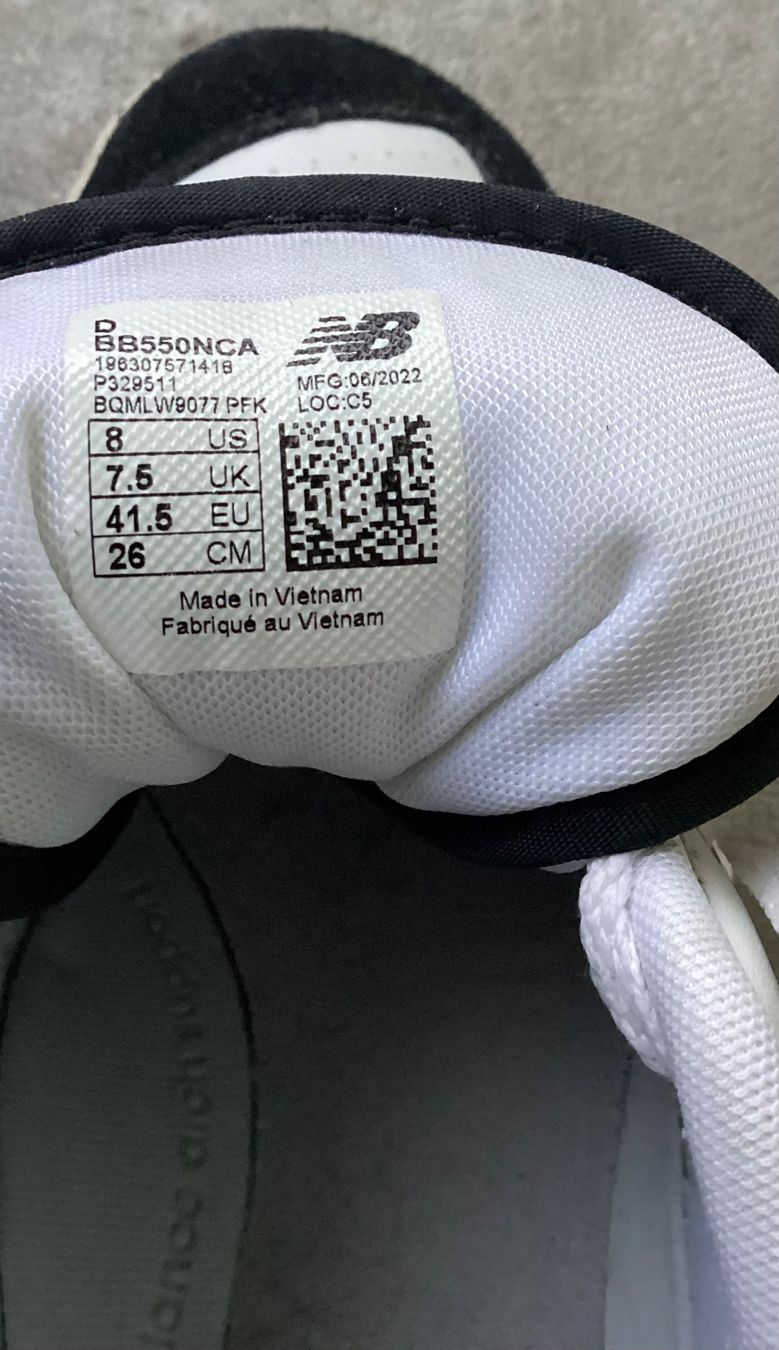 New Balance Chaussures hommes: New Balance 550 Sneaker – D'occasion à Uster par kat_z8pn 4