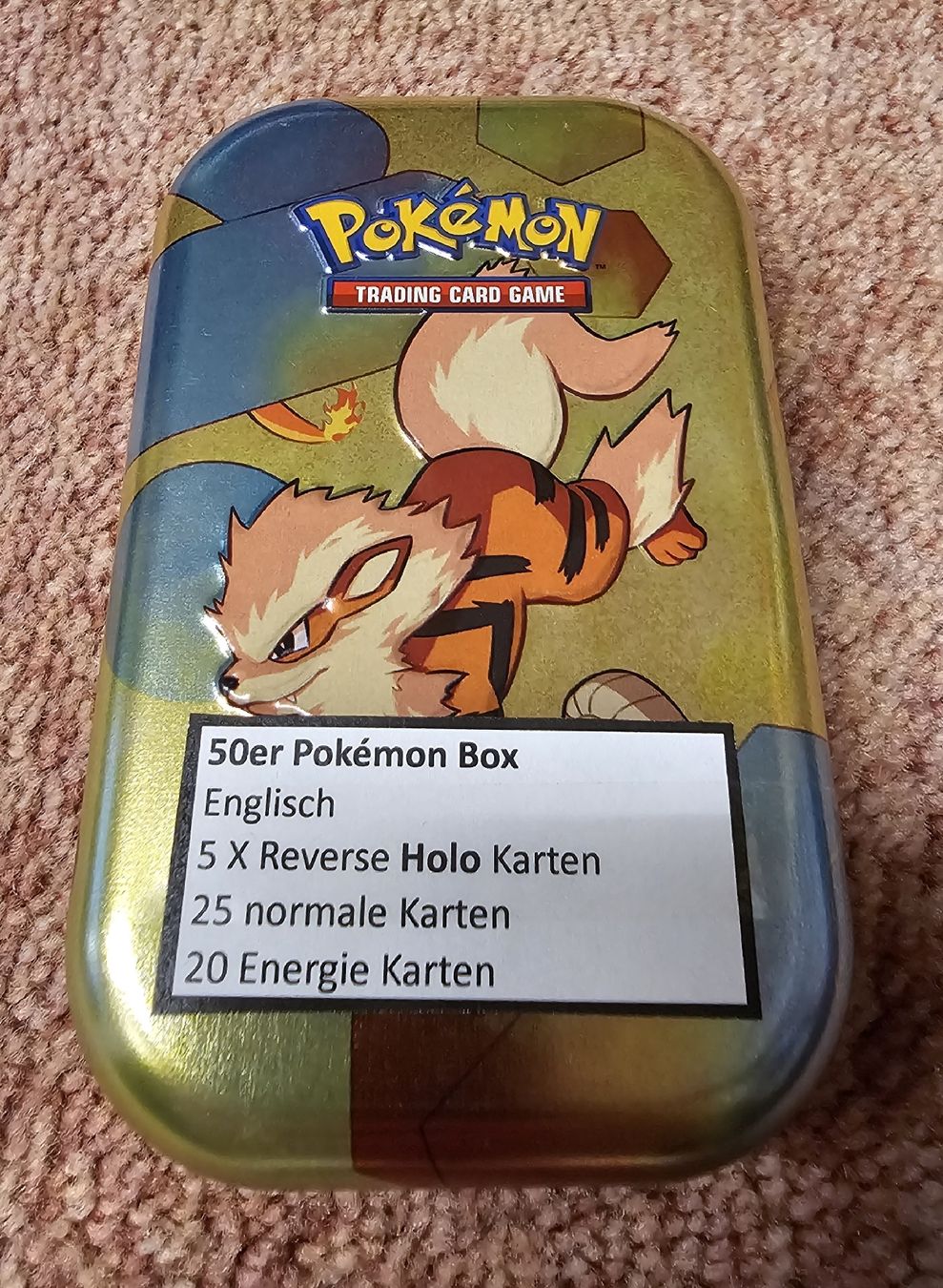 Pokémon Carte collezionabili: 50er Pokémon Box – Nuovo (secondo la descrizione) da Häutligen venduto da Konvolut_Shop_CH