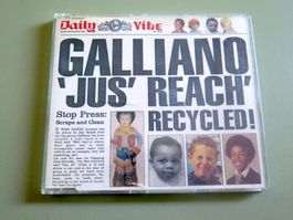 CD-S GALLIANO: Jus reach recycled, 1992, 4 tracks