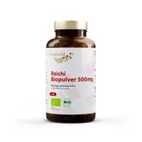 Reishi Pulver Bio 500mg 120Kapseln VEGAN