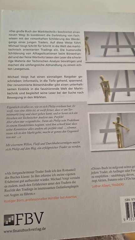Libri: Das grosse Buch der Markttechnik Michael Vogt – Usato da Hundwil venduto da felixina 1