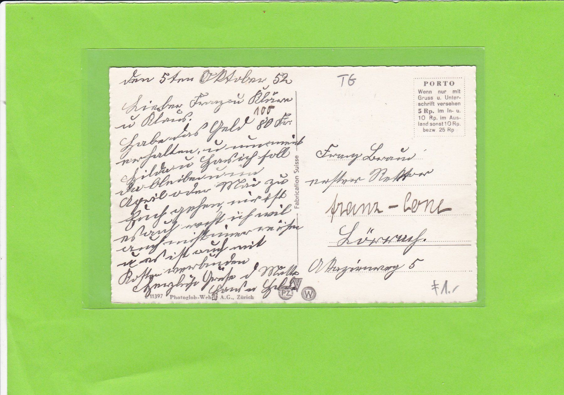 Cartoline postali: Romanshorn – Usato da St. Peterzell venduto da neckertal 1