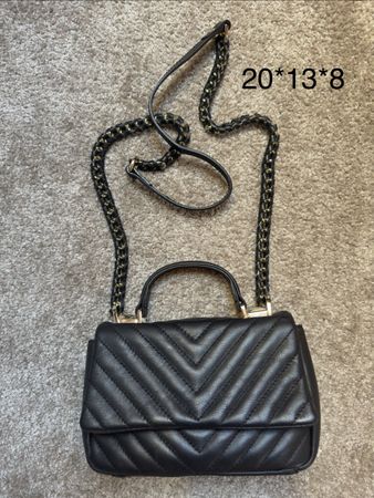 Sac bandoulière 1.2.3 Paris en cuir noir