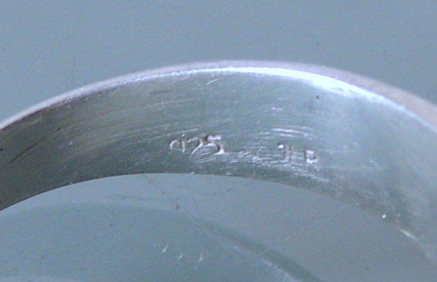 Anelli: Amethyst Silber 925 Fingerring Gr. 54 – Usato da Waldenburg venduto da schaller707 6