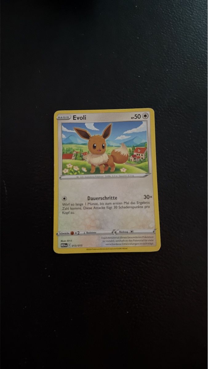 Pokémon Carte collezionabili: Pokemon Karte Evoli 013/015 – Usato da Nassenwil venduto da luc_hnh5