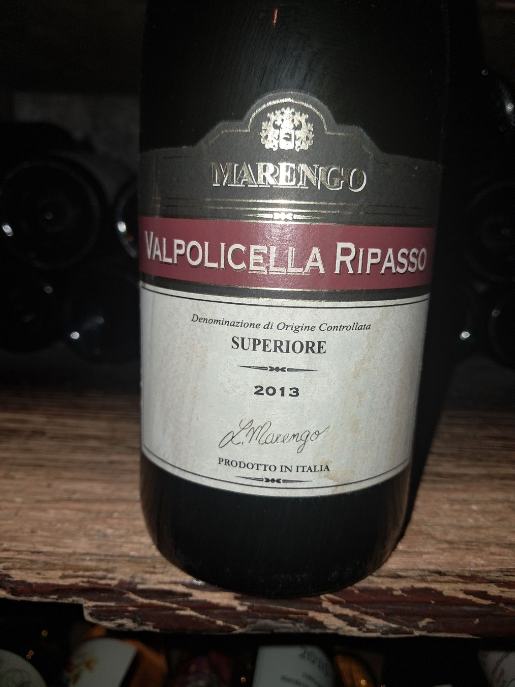 Vino: Marengo Valpolicella Ripasso Superiore 2013 – Nuovo e nell'imballaggio originale da Le locle venduto da juliensaran