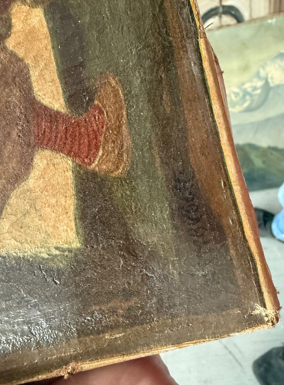 Dipinti: Ölgemälde Künstler? 40x26cm – Usato da Hitzkirch venduto da Reliko 1