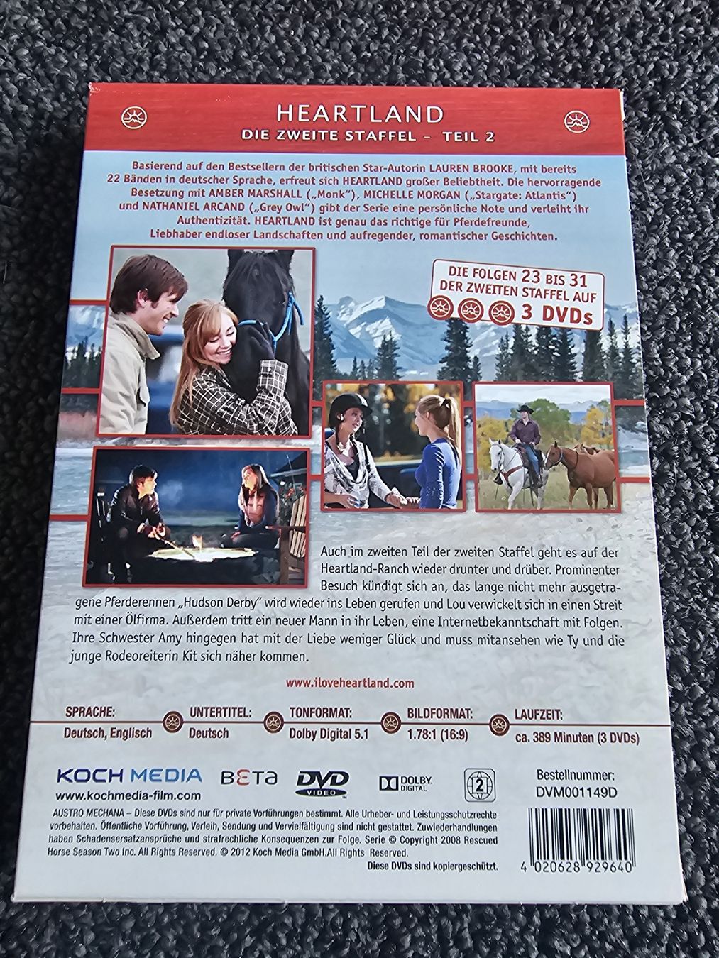 Tutti i DVDs: Heartland Staffel 2 Teil 2  – Usato da Ruswil venduto da jan_bxl5 1