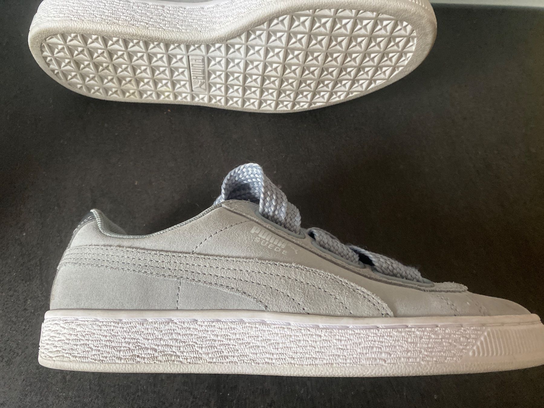 Puma Scarpe da donna: PUMA SUEDE Schuhe/Sneaker GR.37 hellblau/grau neuw. – Nuovo (secondo la descrizione) da Frauenfeld venduto da Boldi46 8