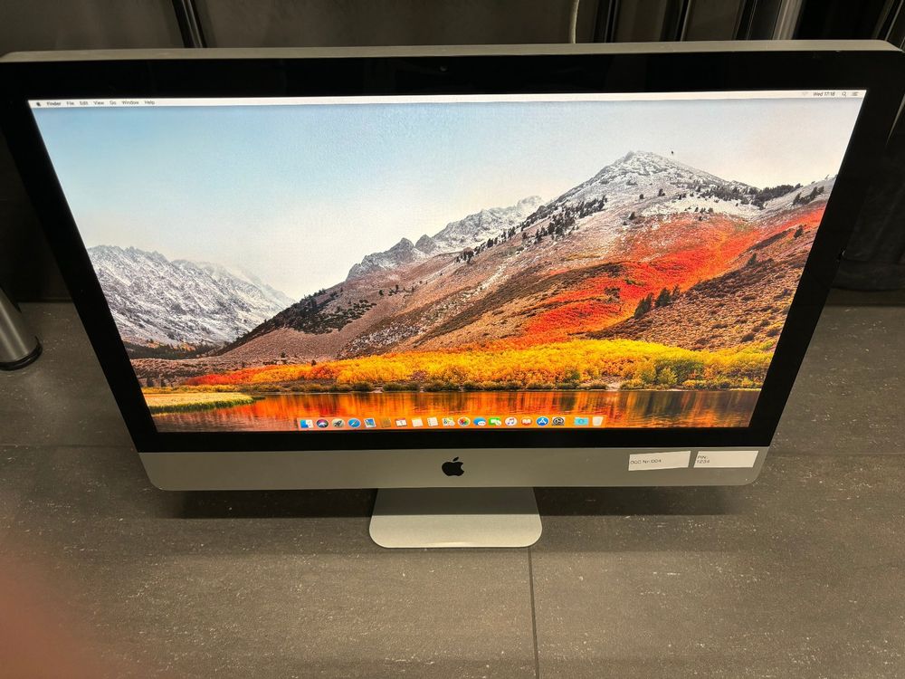 Apple iMac 27" mit i5 & 250GB SSD & 8GB RAM | Kaufen auf Ricardo