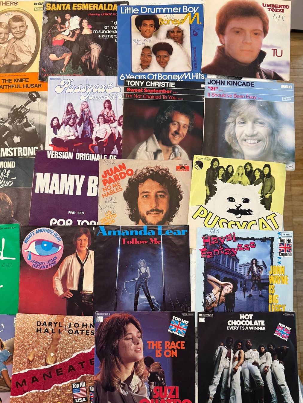 Dischi in vinile: 35 Singles Pop / Vintage 5 – Usato da Zürich venduto da fehlton 3
