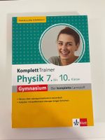 Komplett Trainer Physik Lehrbuch fürs Gymnasium