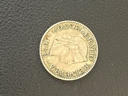 10 Rappen, 1925 Helvetica, Schweizer Münze