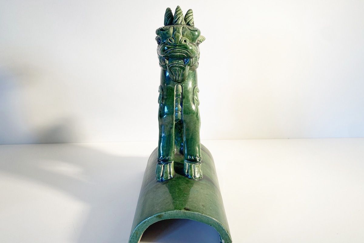 Steine & Dachziegeln: Chinesische Firstziegel Dachreiter Firstfliesen Firstspitzen – Gebraucht aus Ballwil von ClassicGallery 9