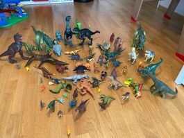 Dinosaurier grosse Sammlung 70 Stk.