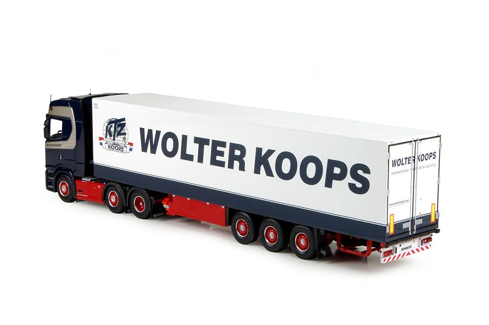 Tekno Kit di modellismo & Modellini statici: Tekno 74702 Scania Walter Koops – Nuovo e nell'imballaggio originale da Dagmersellen venduto da FBM-Bacheli 1