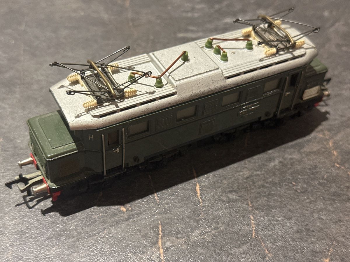 Fleischmann Modellini di ferrovie: Fleischmann 1345 - E-Lok BR E 44 1952 ohne OVP – Usato da Sennwald venduto da HARO-Import
