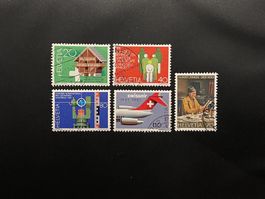 1981 Sonderpostmarken I ʘ 649, 650, 651, 652, 653