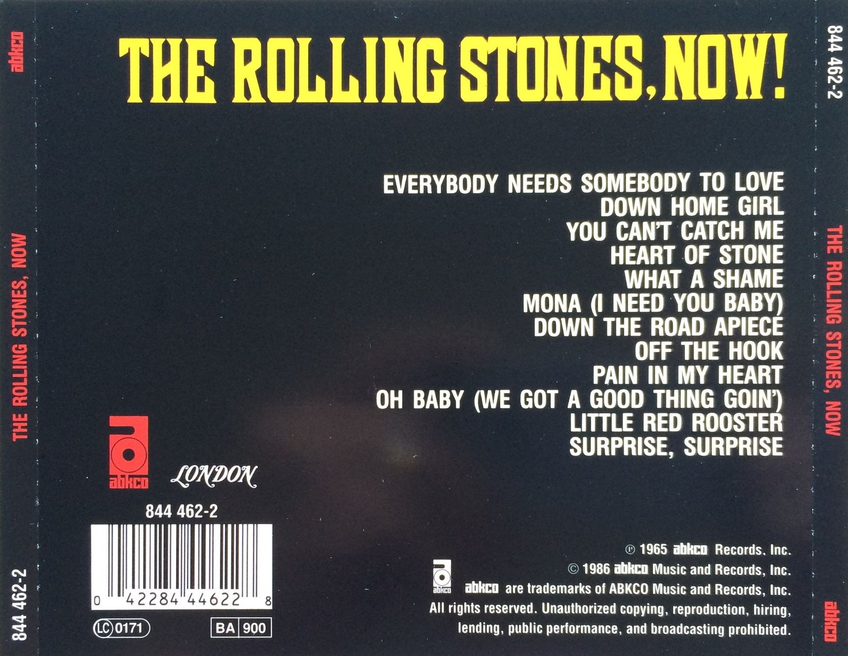 CDs: ROLLING STONES - THE ROLLING STONES, NOW! – Gebraucht aus Bottens von hotter-than-hell 1