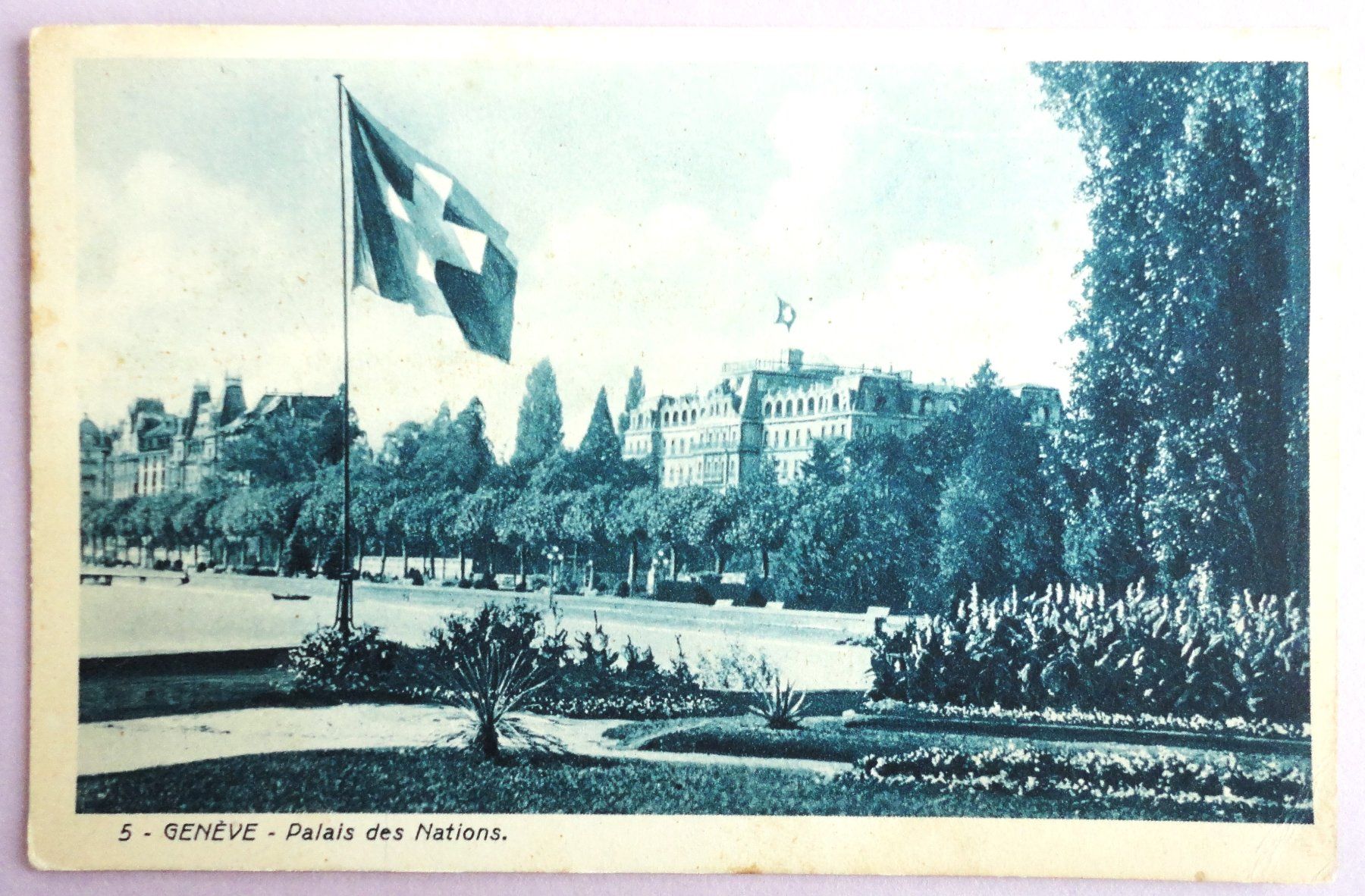 Cartoline postali: Genève - Palais des Nations – Usato da Fétigny venduto da Billy2miny
