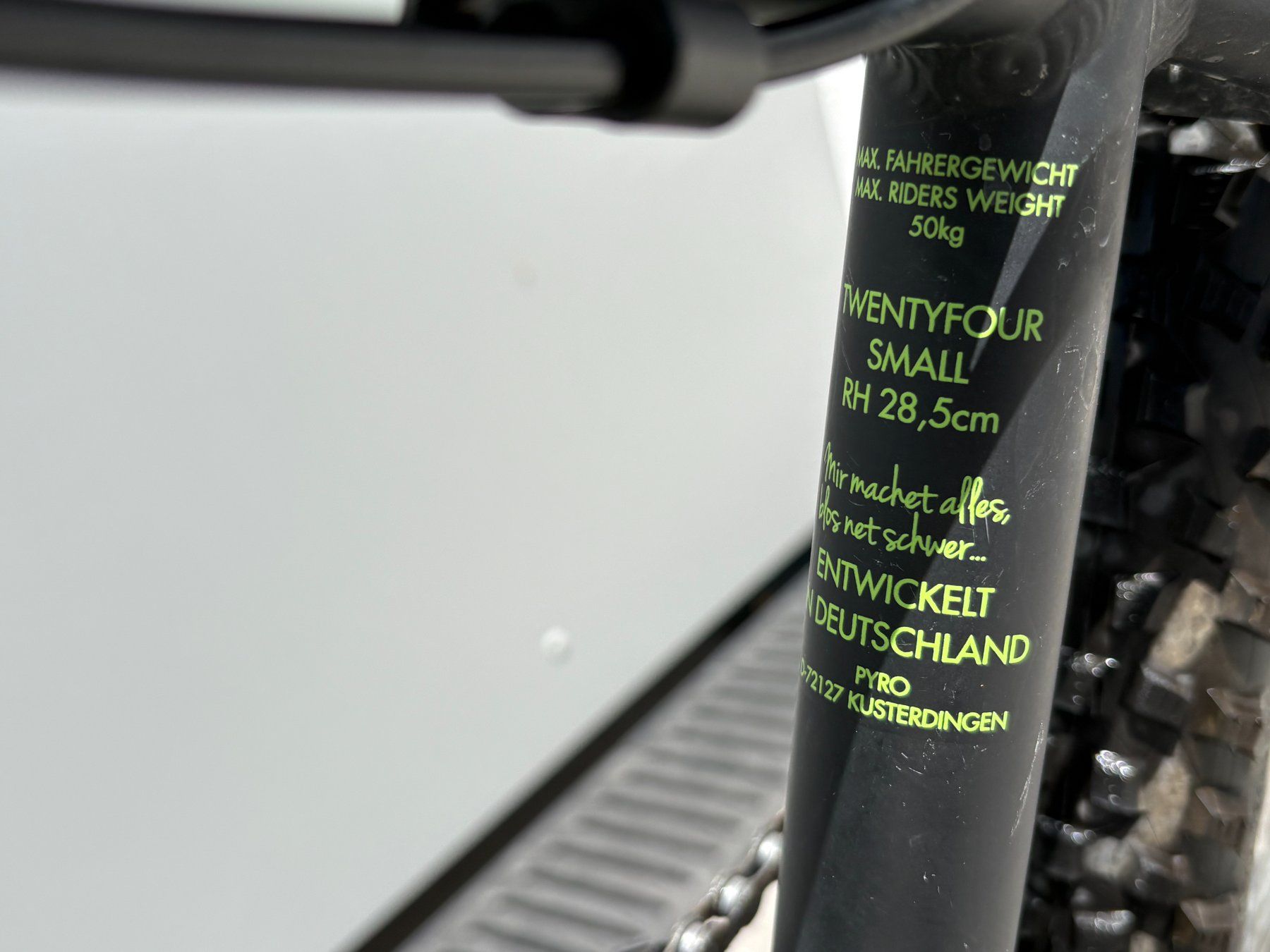 Pyro Velos: PYRO Twentyfour Velo – Gebraucht aus Sommeri von Tinito 3