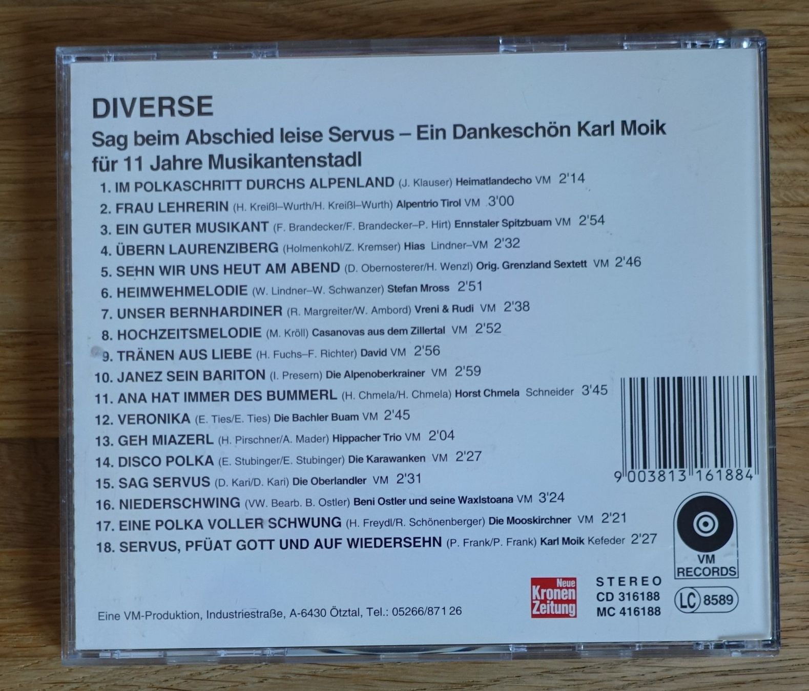 CD: Sag beim Abschied leise Servus - F20 – Usato da Sessa venduto da fraenklishop 1