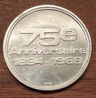 FC La Chaux-de-Fonds 75 Jahre Silber Medaille