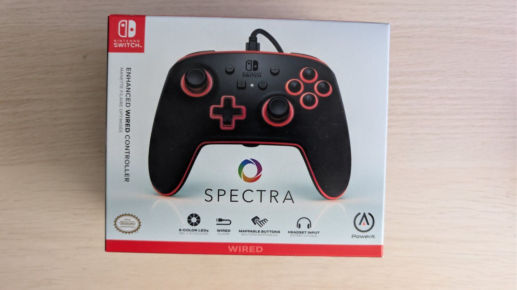 Controller: PowerA Spectra Wired Controller für Nintendo – Nuovo (secondo la descrizione) da Wolhusen venduto da darmil