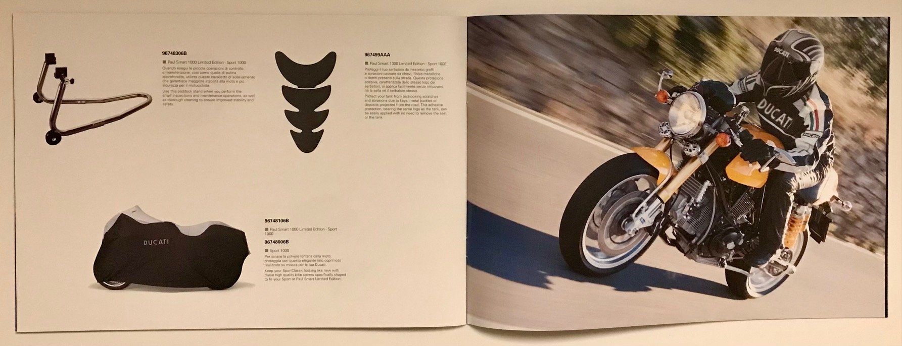 Ducati Documenti: DUCATI Sportclassic Motorrad Katalog 2005 – Usato da Strengelbach venduto da Omobono 7