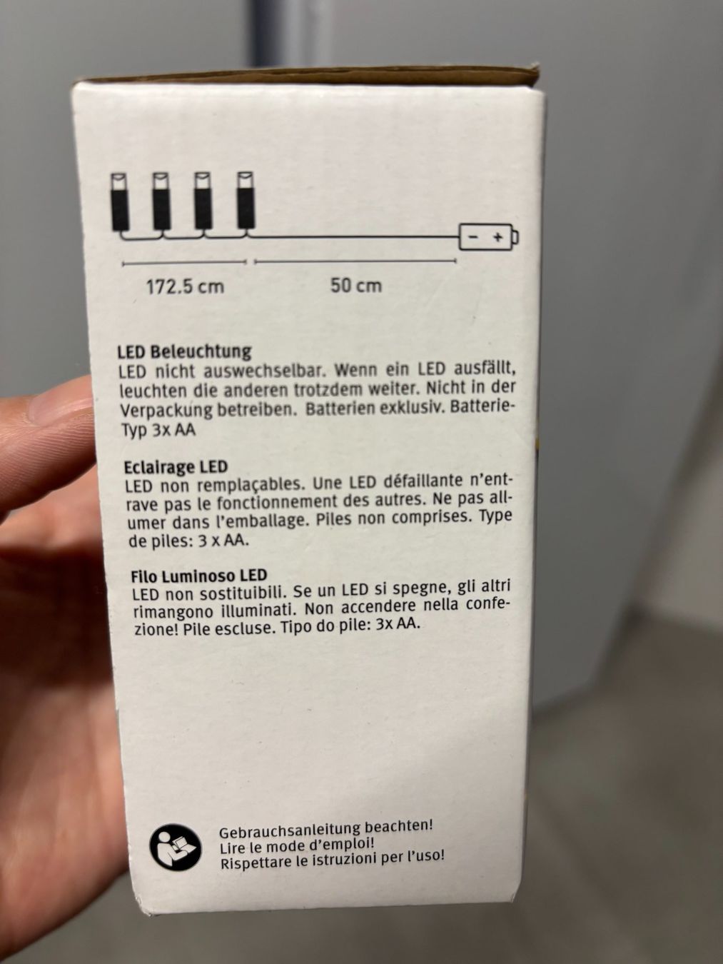 Ghirlande e barre luminose: Lampions led (batterie) neuf – Nuovo (secondo la descrizione) da Salvenach venduto da gwenwywar 1