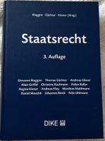 Buch Staatsrecht Biaggini/Gächter/Kiener,  3. Auflage