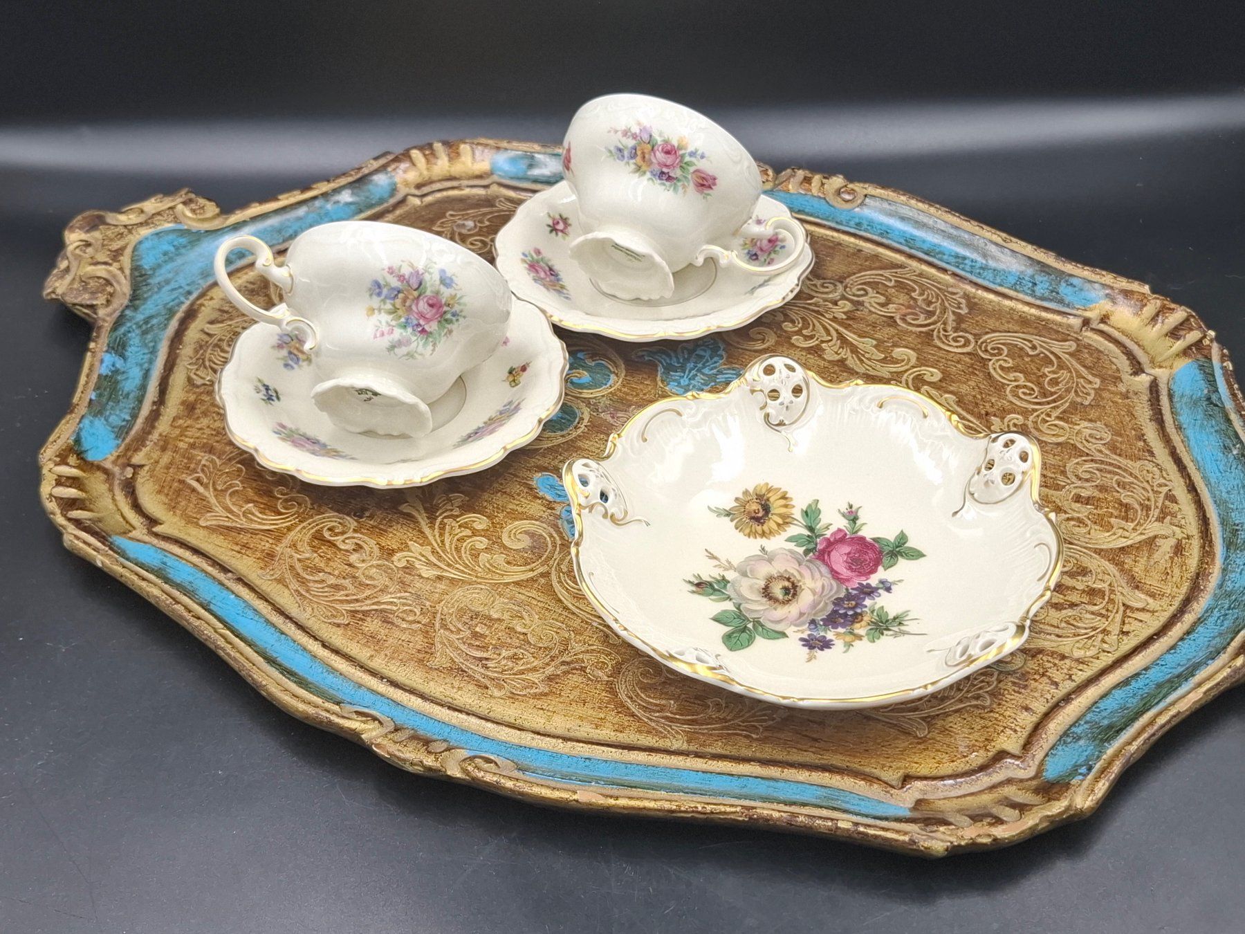 Rosenthal Set di piatti: Rosenthal Teeservice Pompadour Moliere Modelle, Selb/Kronach – Usato da Zürich venduto da bruzolda 8