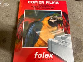 Folex Kopierfolien X-202 Klar NEU