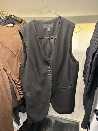 Next Weste schwarz Damen Grösse 38 neuwertiger Zustand
