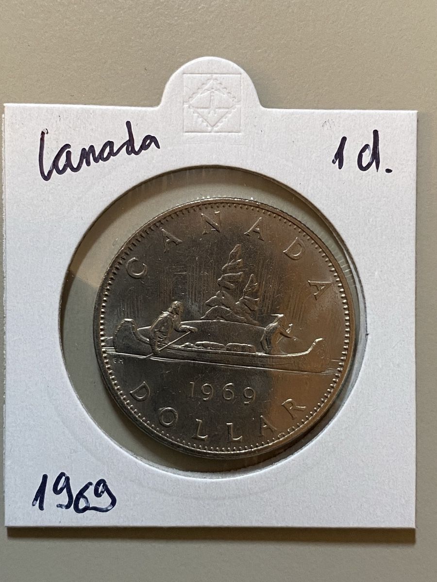 Tutti le monete: Canada - 1 dollar - 1969 – Usato da Payerne venduto da Mike1682