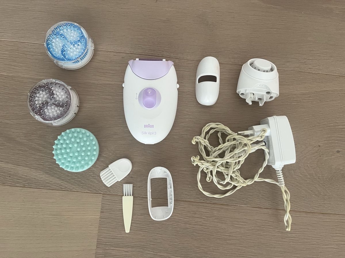 Braun Epilatori: Braun Silk-epil 3 epilatore con accessori e alimentatore – Usato da Unterkulm venduto da ant_dvh6